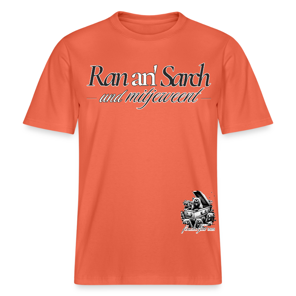 Ran an Sarch-Relaxed Fit Unisex Bio-T-Shirt IV - Hellrot
