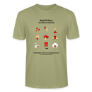 NACHTIJALL-Unisex T-Shirt BIO - Nebelgrün