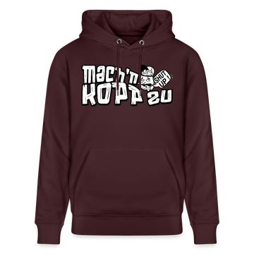 MACH'N KOPP ZU-Unisex Bio-Hoodie II - Maroon