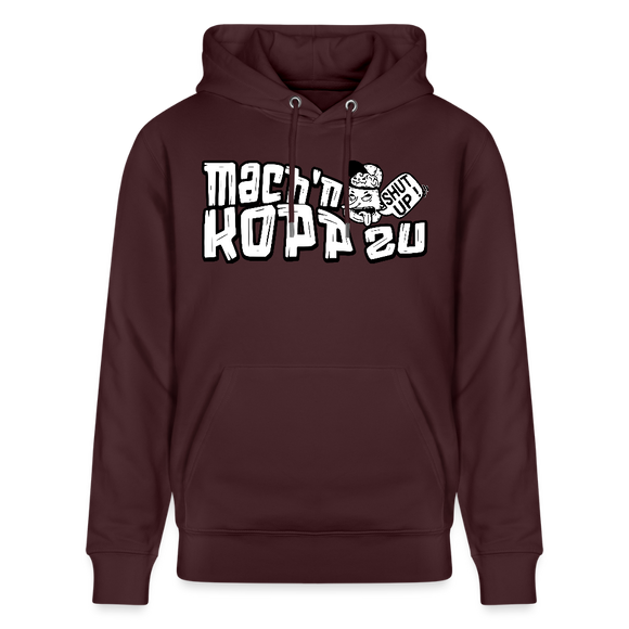 MACH'N KOPP ZU-Unisex Bio-Hoodie II - Maroon