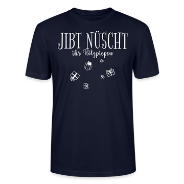 JIBT NÜSCHT - Unisex T-Shirt Bio-regular - Navy