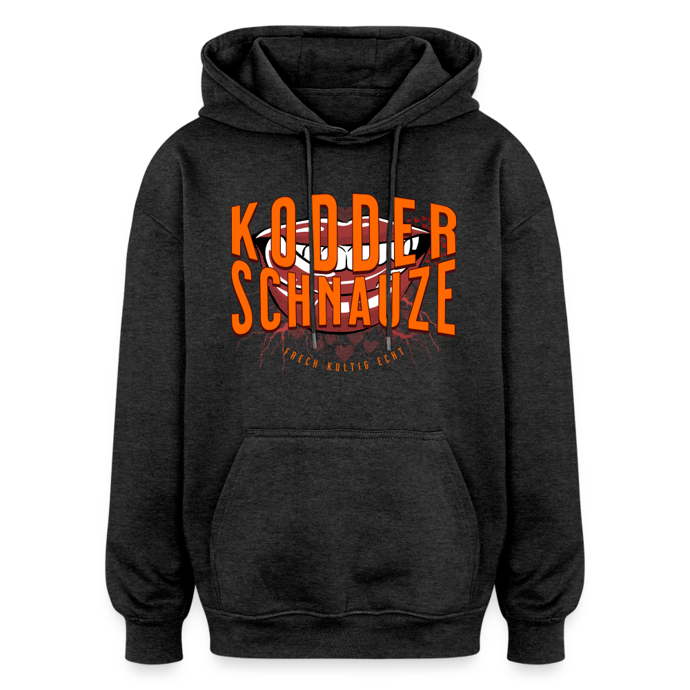 KODDERSCHNAUZE - Oversized Unisex Hoodie - Anthrazit