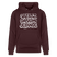 Berliner Kultspruch-VAFATZ DA VOM JELÄNDE-Unisex Bio-Hoodie - Maroon