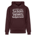 Berliner Kultspruch-VAFATZ DA VOM JELÄNDE-Unisex Bio-Hoodie - Maroon