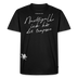 NACHTIGALL ICK HÖR DIR TRAPSEN-Männer Premium Bio T-Shirt - Schwarz