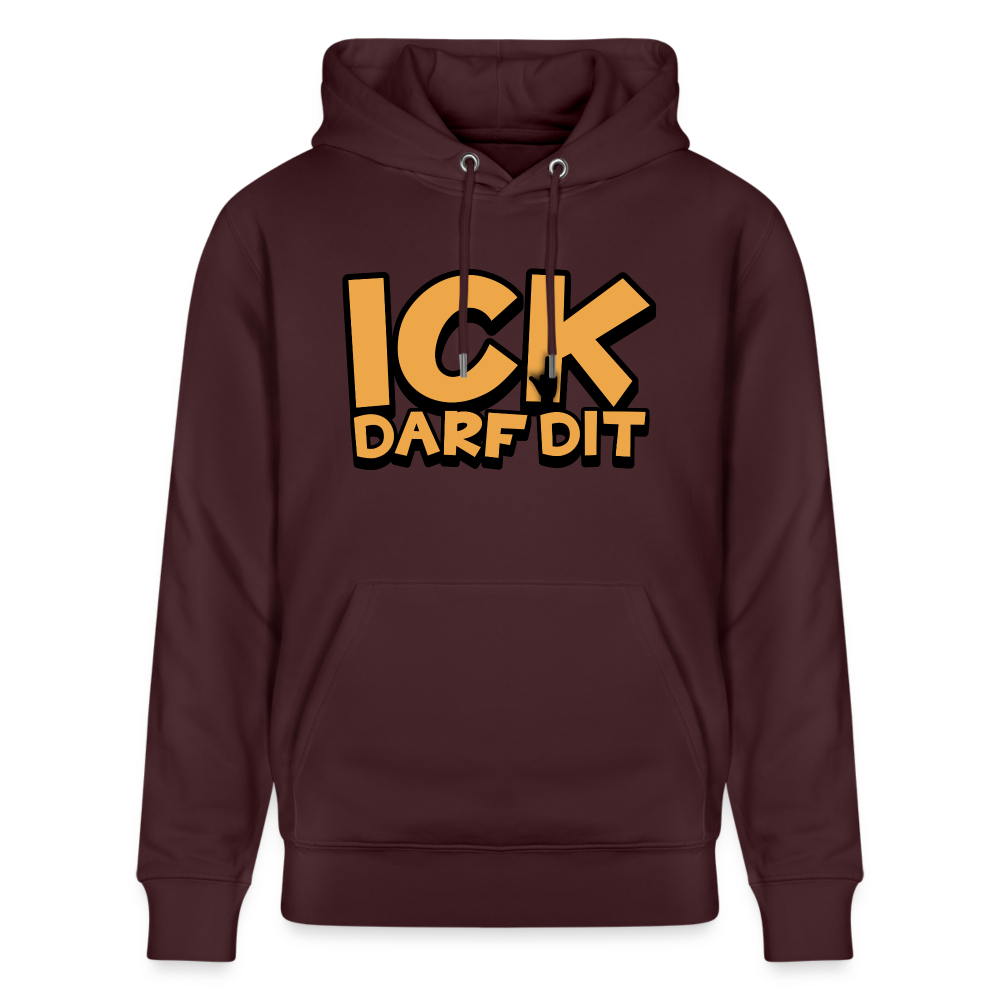 ICK DARF DIT - Bio-Hoodie CRUISER - Maroon