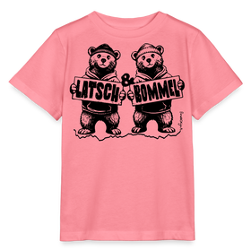 LATSCH & BOMMEL-Kinder Bio T-Shirt - Pink 