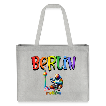 CSD BERLIN-Einkaufstasche - Grau meliert