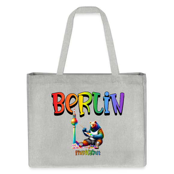 CSD BERLIN-Einkaufstasche - Grau meliert