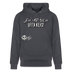 JEH MIR NICH UFFN KEKS-Unisex Bio-Hoodie II - Indigoblau