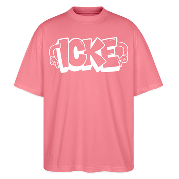 ICKE-Oversized Unisex Bio T-Shirt - Pink 