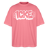 ICKE-Oversized Unisex Bio T-Shirt - Pink 