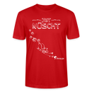 Weihnachten in Berlin 25-JIBT NÜSCHT-Unisex T-Shirt Bio II - Rot