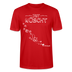 Weihnachten in Berlin 25-JIBT NÜSCHT-Unisex T-Shirt Bio II - Rot