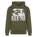 KIEK MA - Unisex Bio-Hoodie CRUISER - Khaki Grün