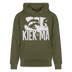 KIEK MA - Unisex Bio-Hoodie CRUISER - Khaki Grün
