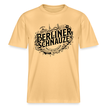 BERLINER SCHNAUZE-RELAXED FIT Unisex BIO T-Shirt II - Hellgelb