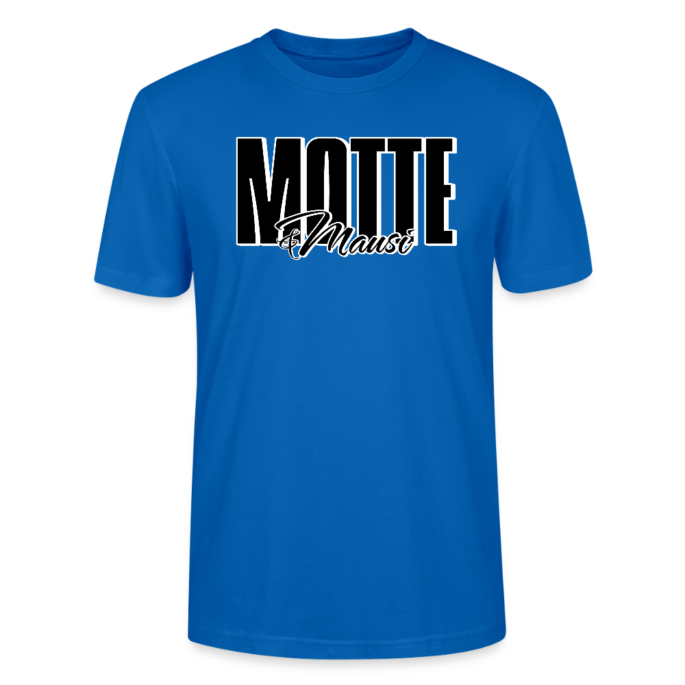MOTTE UND MAUSI-Unisex T-Shirt Bio - Pfauenblau