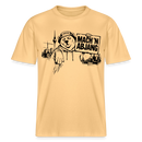MACH 'N ABJANG- Berlin Shirt RELAXED FIT Unisex Organic T-Shirt - Hellgelb