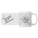 WATN? NÜSCHT!-Panoramatasse - Weiß