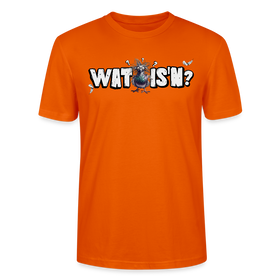 WAT IS'N?-Unisex T-Shirt BIO - Tieforange