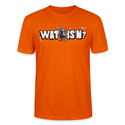 WAT IS'N?-Unisex T-Shirt BIO - Tieforange