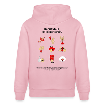 NACHTIJALL-Unisex Bio-Hoodie - Hellrosa