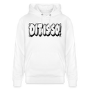 Berlin Hoodie „DIT IS SO!“ – Unisex Bio-Hoodie mit Berliner Schnauze - Weiß
