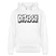 Berlin Hoodie „DIT IS SO!“ – Unisex Bio-Hoodie mit Berliner Schnauze - Weiß