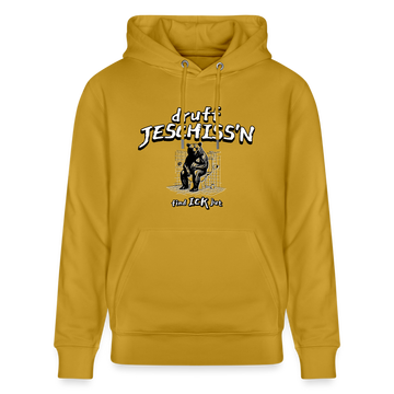 DRUFF JESCHISS'N-Unisex Bio-Hoodie - Ocker