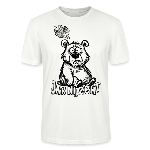 DU SCHNALLST JAR NÜSCHT-Unisex T-Shirt BIO - Weiß
