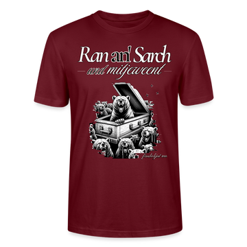 Ran an' Sarch-Unisex T-Shirt II - Burgunderrot