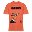 #FCKTRUMP-Relaxed Fit Unisex Bio-T-Shirt - Hellrot