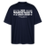 Berliner Spruch des Lobes-NICH ANJESCHISSN-Oversized Unisex Bio T-Shirt - Navy