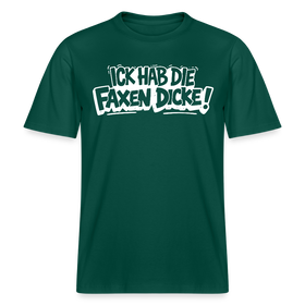 Berliner Shirt-ICK HAB DIE FAXEN DICKE-RELAXED FIT Unisex Organic T-Shirt - Forest