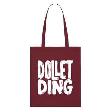 DOLLET DING-Bio-Stoffbeutel - Burgunderrot