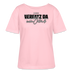 VERFATZ DA VOM JELÄNDE-Rundhals Frauen Bio-T-Shirt - Hellrosa