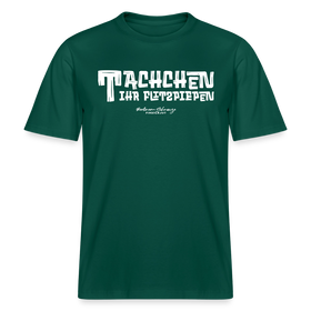 Berliner Begrüssung-TACHCHEN IHR FLITZPIEPEN- RELAXED FIT Unisex Organic T-Shirt - Forest