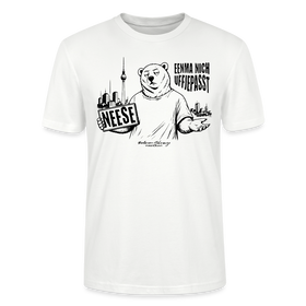 Berlin Souvenir mit Berliner Spruch-NEESE-Unisex Bio T-Shirt - Weiß