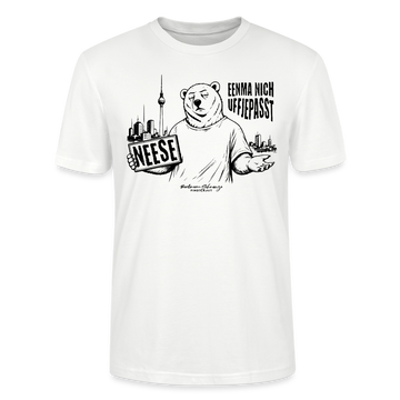 Berlin Souvenir mit Berliner Spruch-NEESE-Unisex Bio T-Shirt - Weiß
