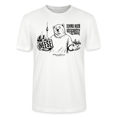 Berlin Souvenir mit Berliner Spruch-NEESE-Unisex Bio T-Shirt - Weiß