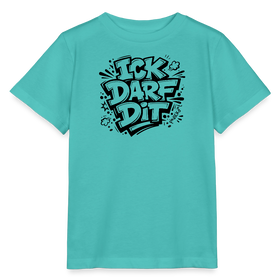 ICK DARF DIT-Kinder T-Shirt für Berliner Gören - Poolblau