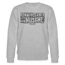 Berliner Spruch-ICK WUNDER MIR-Unisex Bio-Sweatshirt - Grau meliert