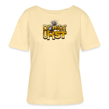 DIT FETZT URST-Rundhals Frauen Bio-T-Shirt - Creme