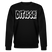 Berlin Sweater-DIT IS SO!-Unisex Bio-Sweatshirt - Schwarz