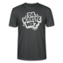 Berlin Shirt mit Spruch- DA KIEKSTE WA?-Unisex T-Shirt Bio - Anthrazit