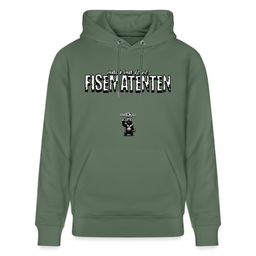 FISEMATENTEN-Unisex Bio-Hoodie - Tanngrün