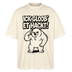 Berlin Shirt-ICK GLOOB ET HACKT-Oversized Unisex Bio T-Shirt - Natur