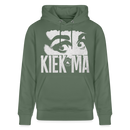 KIEK MA - Unisex Bio-Hoodie CRUISER - Tanngrün