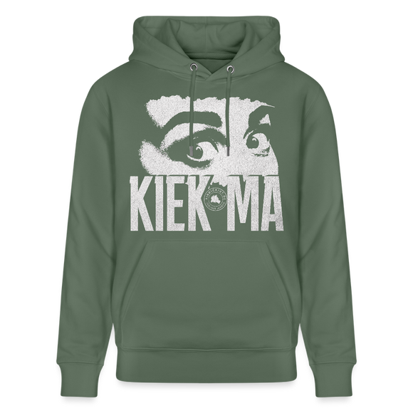 KIEK MA - Unisex Bio-Hoodie CRUISER - Tanngrün